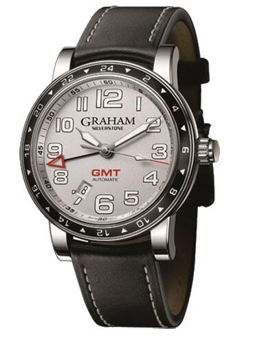 Graham Silverstone Time Zone Silver 2TZAS.S01A Replica Watch